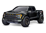 Black Ford® F-150® Raptor R™ 4X4: 1/10 Scale 4WD Truck with TQi™ Traxxas Link™ Enabled 2.4GHz Radio System & Traxxas Stability Management (TSM)®
