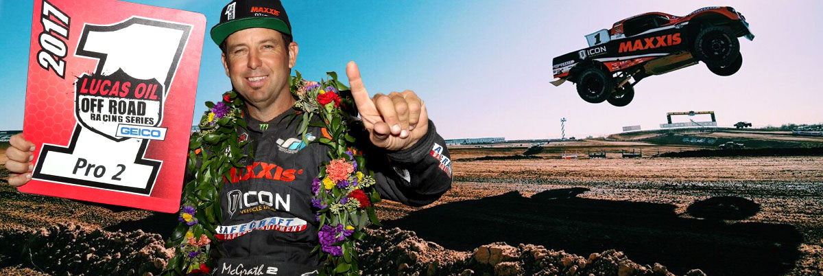 Jeremy McGrath Wins The LOORRS Pro 2 Championship