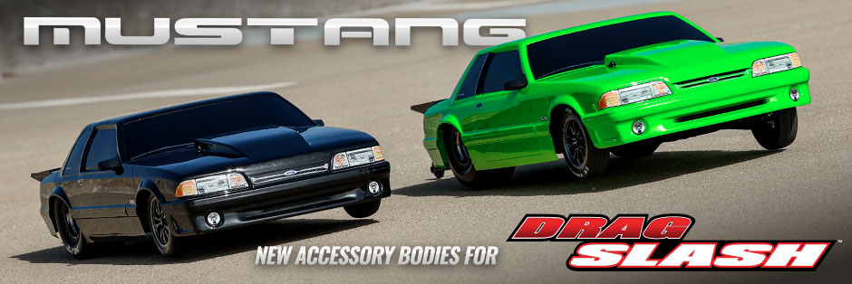 Fox Mustang bodies for Drag Slash