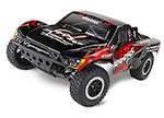 Red Slash® VXL:  1/10 Scale 2WD Brushless Short Course Racing Truck with TQi™ Traxxas Link™ Enabled 2.4GHz Radio System & Traxxas Stability Management (TSM)®