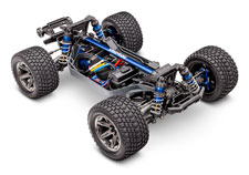 Rustler 4X4 Ultimate (#67097-4) Chassis Front Three-Quarter View