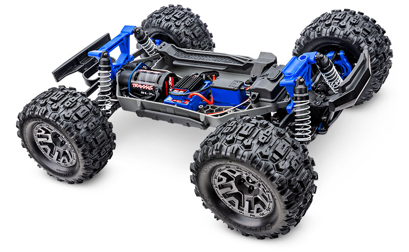 Stampede 4X4 Brushless side chassis