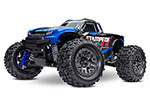 Blue Stampede 4X4® Brushless: 1/10-scale 4WD Monster Truck with TQ™ 2.4GHz radio system