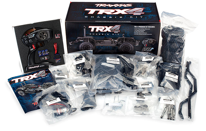 TRX-4 Crawler Kit (#82016-4) Included in the Box