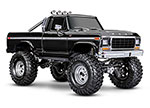 BLACK TRX-4® High Trail Edition™ with 1979 Ford® F-150® Truck Body:  4WD Electric Truck with TQi™ Traxxas Link™ Enabled 2.4GHz Radio System