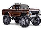 BROWN TRX-4® High Trail Edition™ with 1979 Ford® F-150® Truck Body:  4WD Electric Truck with TQi™ Traxxas Link™ Enabled 2.4GHz Radio System