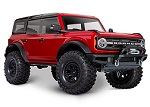 RED TRX-4® Scale and Trail® Crawler with Ford® Bronco Body:  4WD Electric Truck with TQi™ Traxxas Link™ Enabled 2.4GHz Radio System