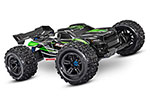 Green Sledge®:  1/8 Scale 4WD Brushless Electric Monster Truck with TQi 2.4GHz Traxxas Link™ Enabled Radio System and Traxxas Stability Management (TSM)®