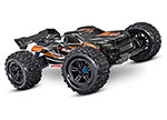 Orange Sledge®:  1/8 Scale 4WD Brushless Electric Monster Truck with TQi 2.4GHz Traxxas Link™ Enabled Radio System and Traxxas Stability Management (TSM)®
