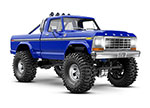 Blue TRX-4M™ Scale and Trail® Crawler with 1979 Ford® F-150® Truck Body: 1/18-Scale 4WD Electric Truck with TQ 2.4GHz Radio System