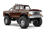 Brown TRX-4M™ Scale and Trail® Crawler with 1979 Ford® F-150® Truck Body: 1/18-Scale 4WD Electric Truck with TQ 2.4GHz Radio System