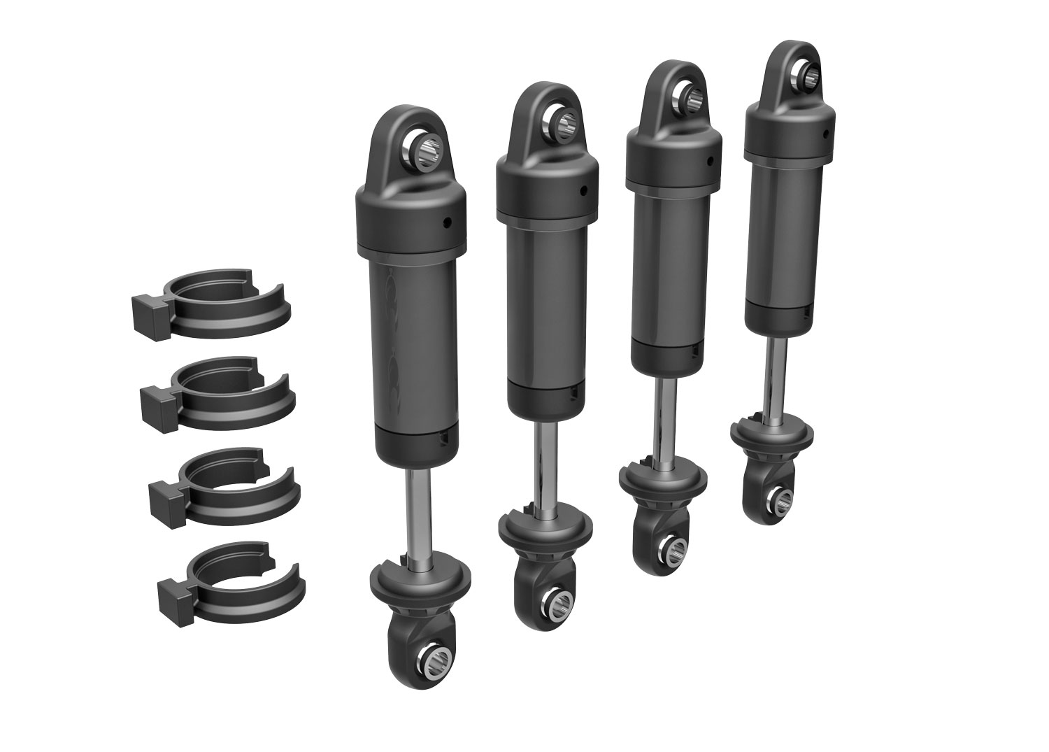 Gray Aluminum GTM Shocks